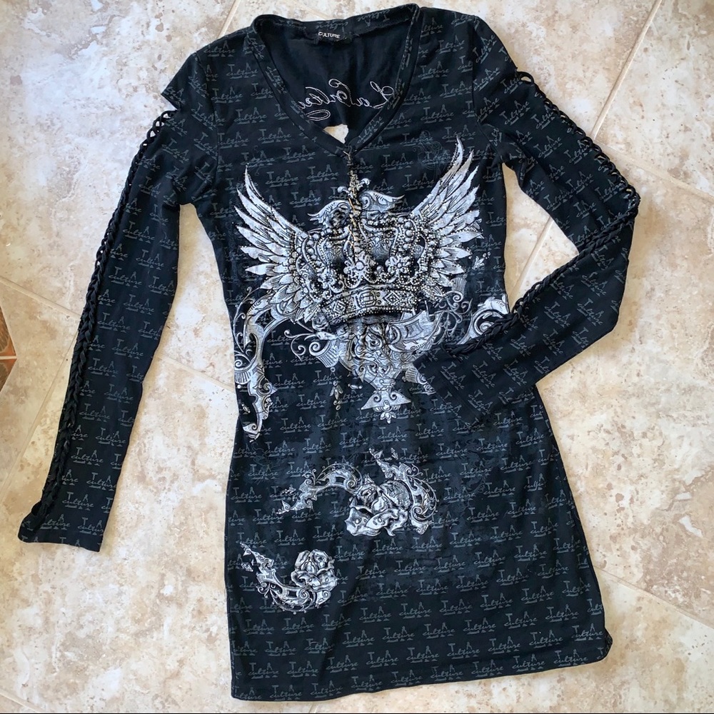 LA Culture Ripped & Braided LBD